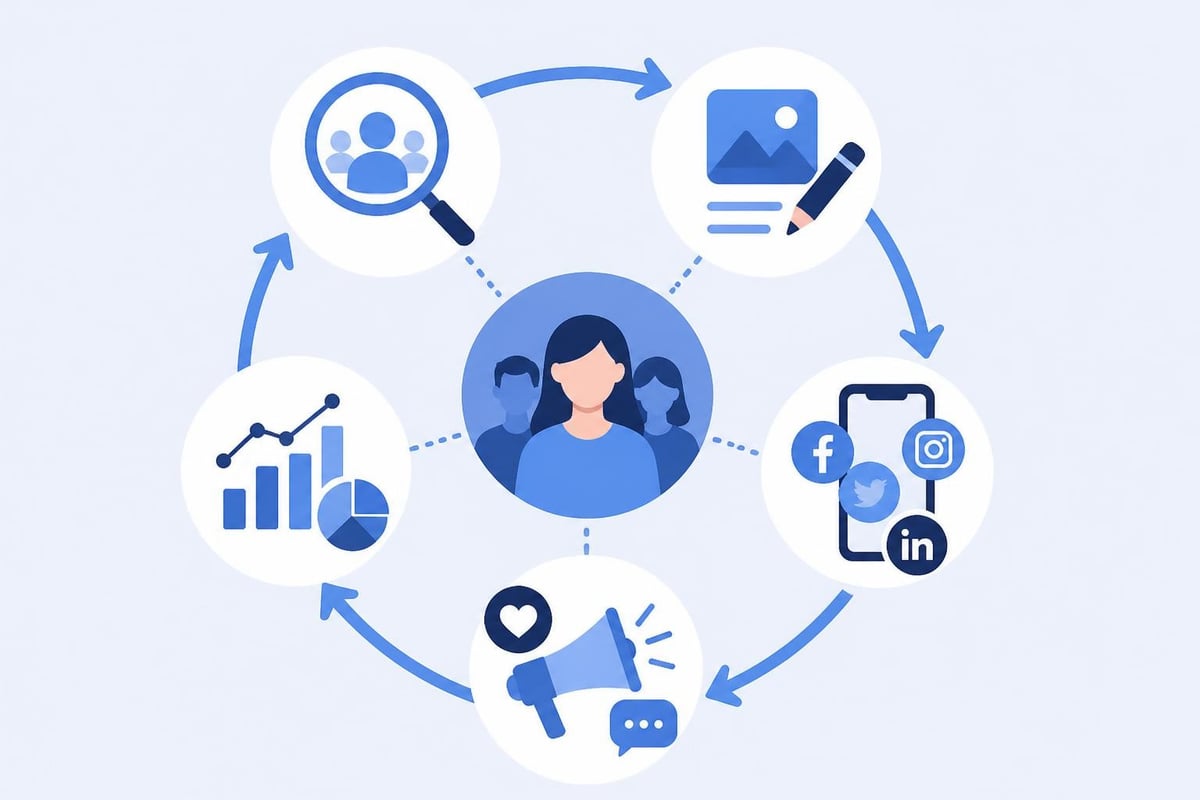 Social media marketing strategy framework
