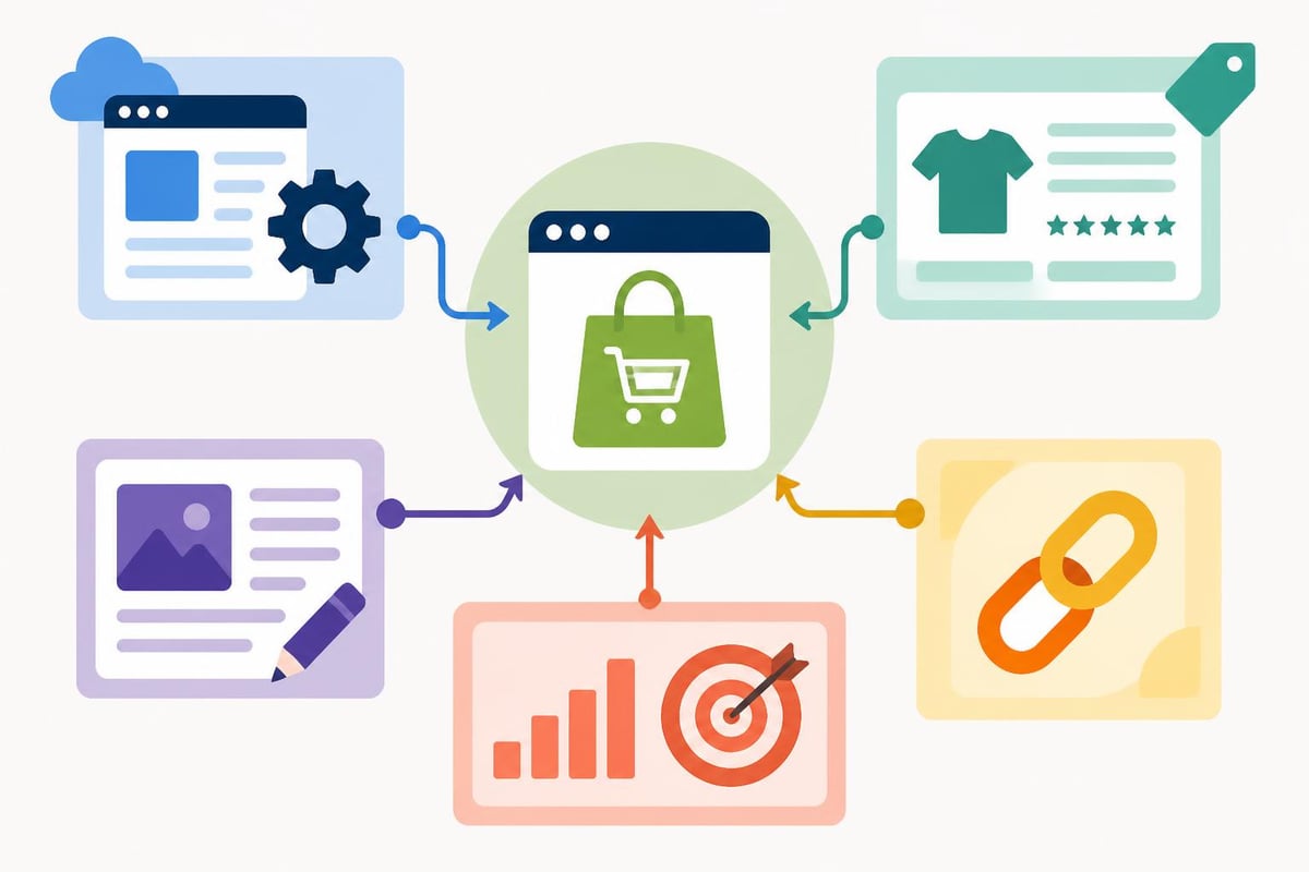 Shopify SEO optimization components