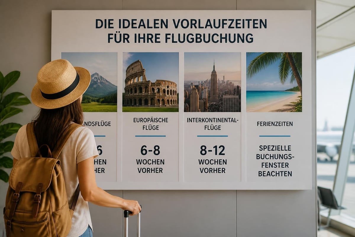 Optimale Buchungsfenster