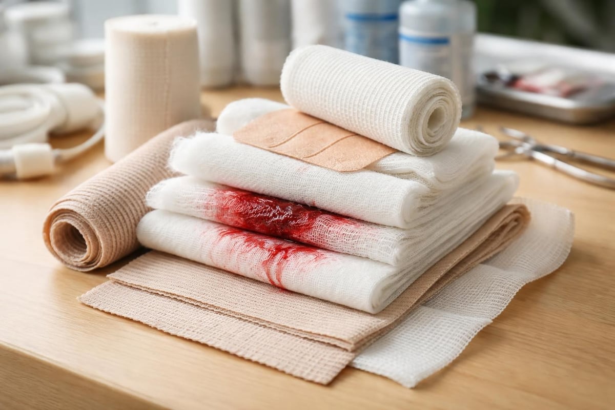 Wound care supplies organization