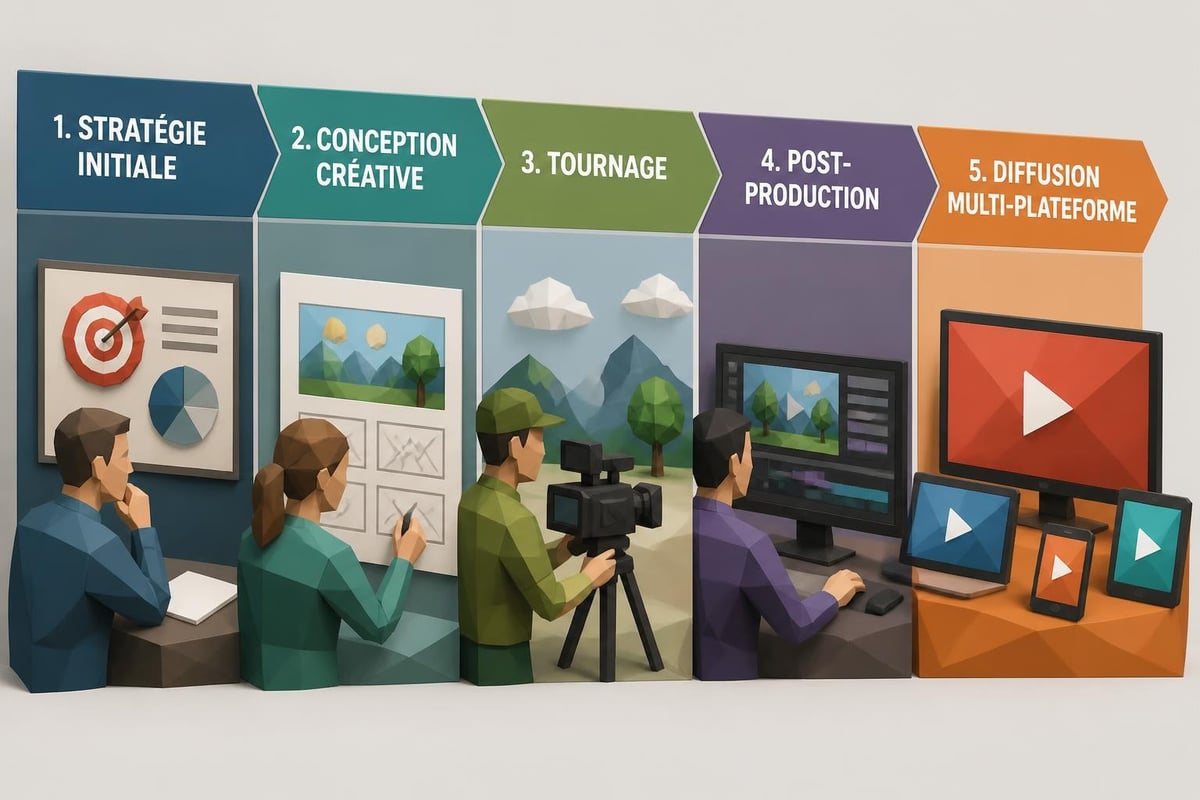 Processus de création vidéo