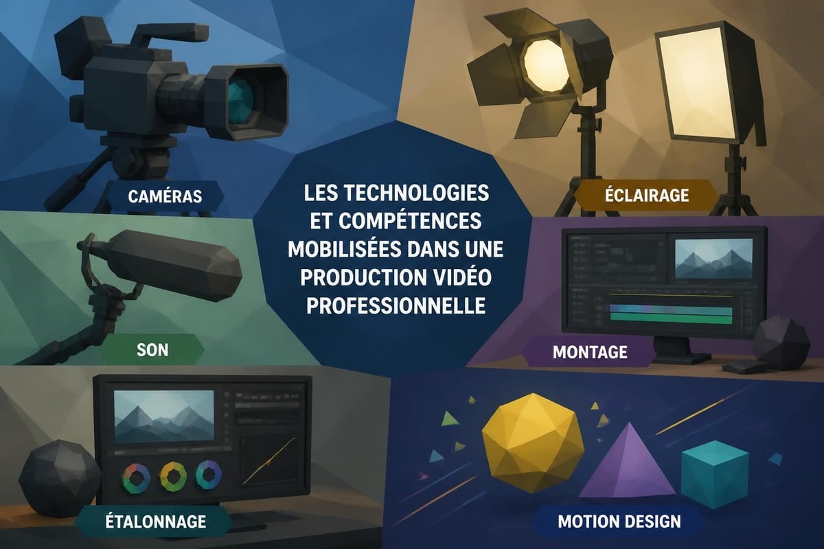 Équipement production vidéo
