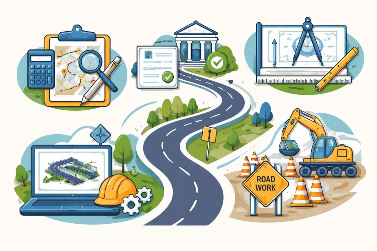 Highway project planning phases