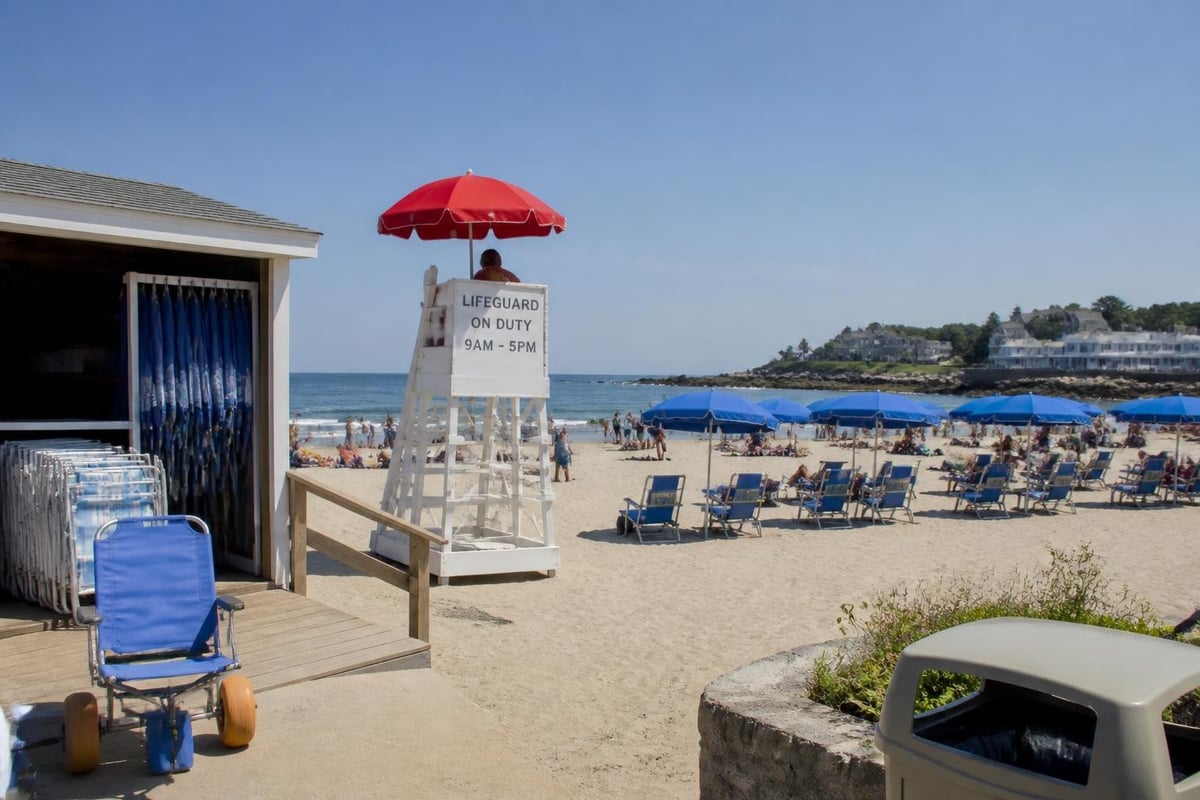 Beach amenities
