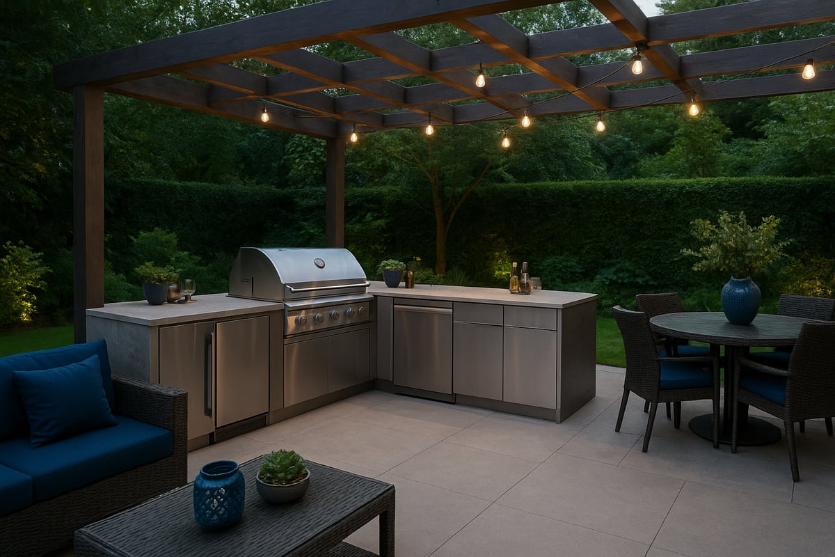 Why Choose an L Shaped Outdoor Kitchen?