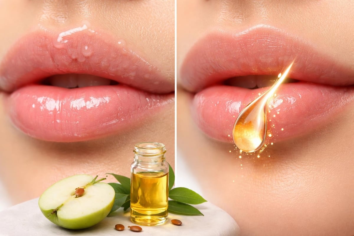 Lip oil hydration mechanism