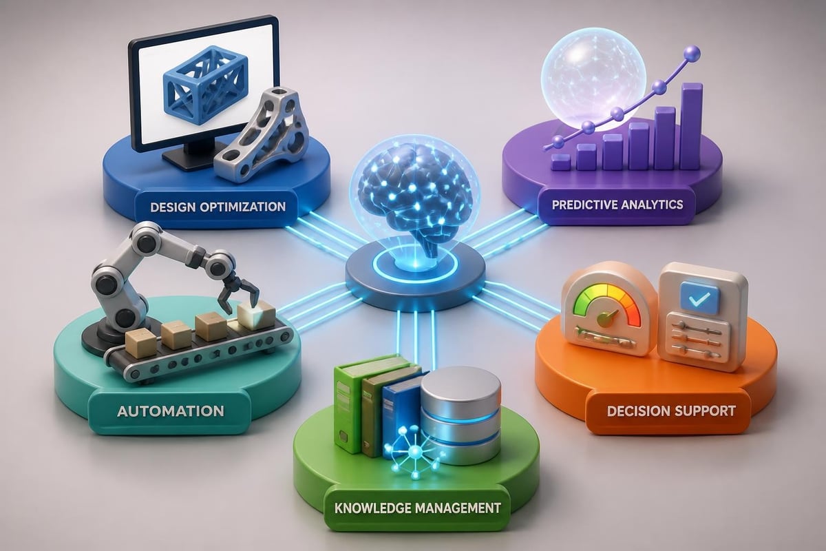 AI applications in engineering workflows