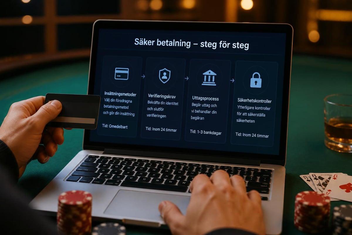 Betalningsprocess och verifiering