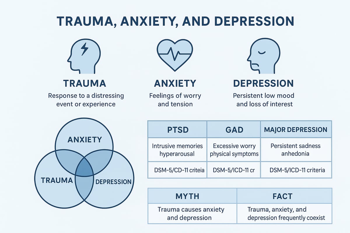 Understanding Trauma, Anxiety, and Depression