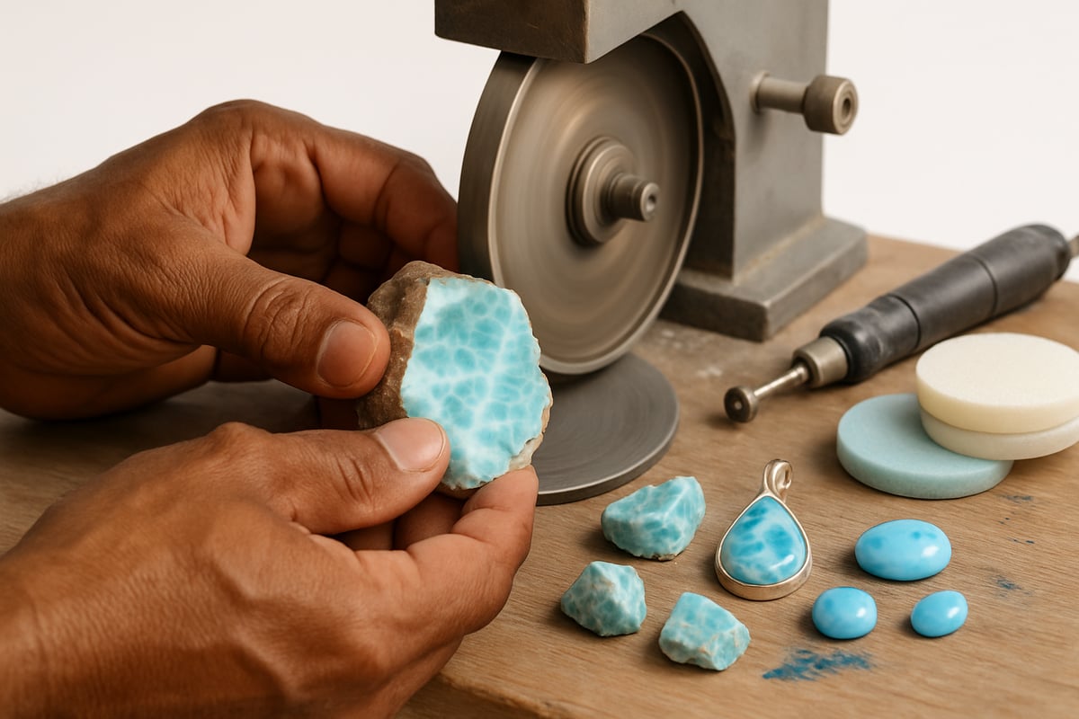 Step-by-Step Larimar Crafting Techniques