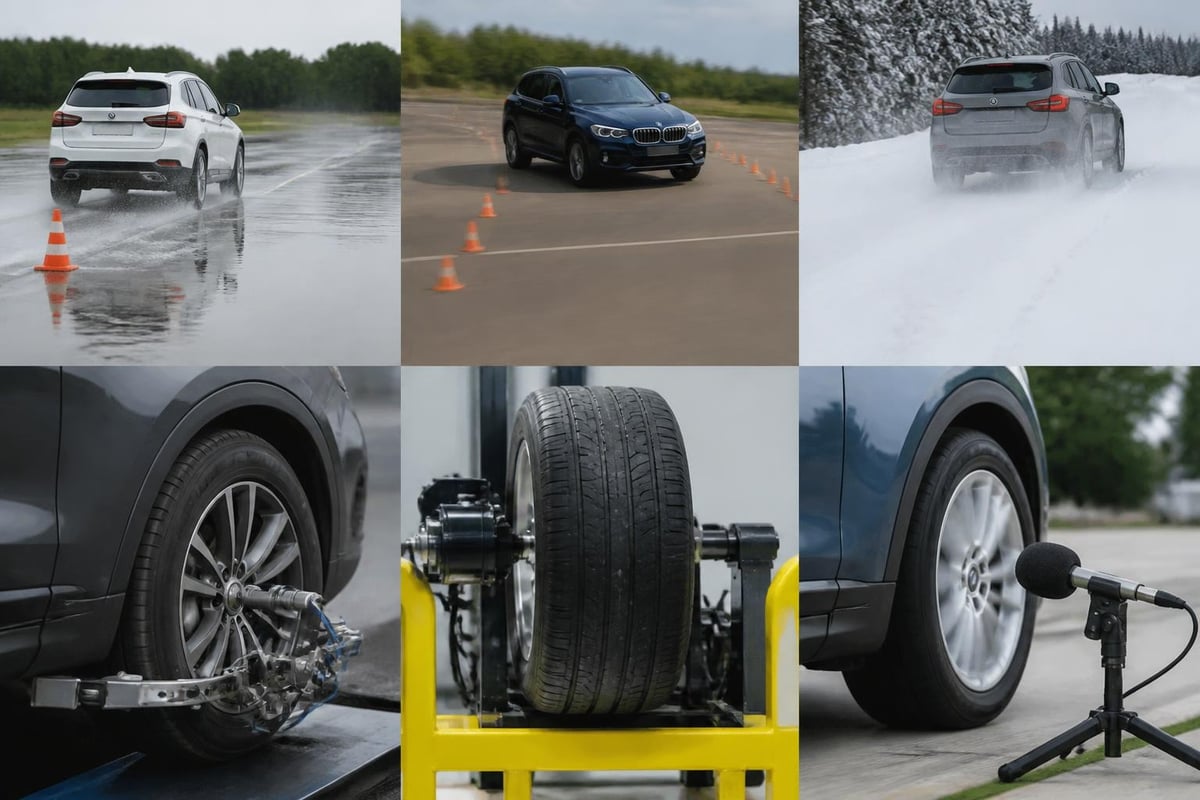 SUV tire testing criteria