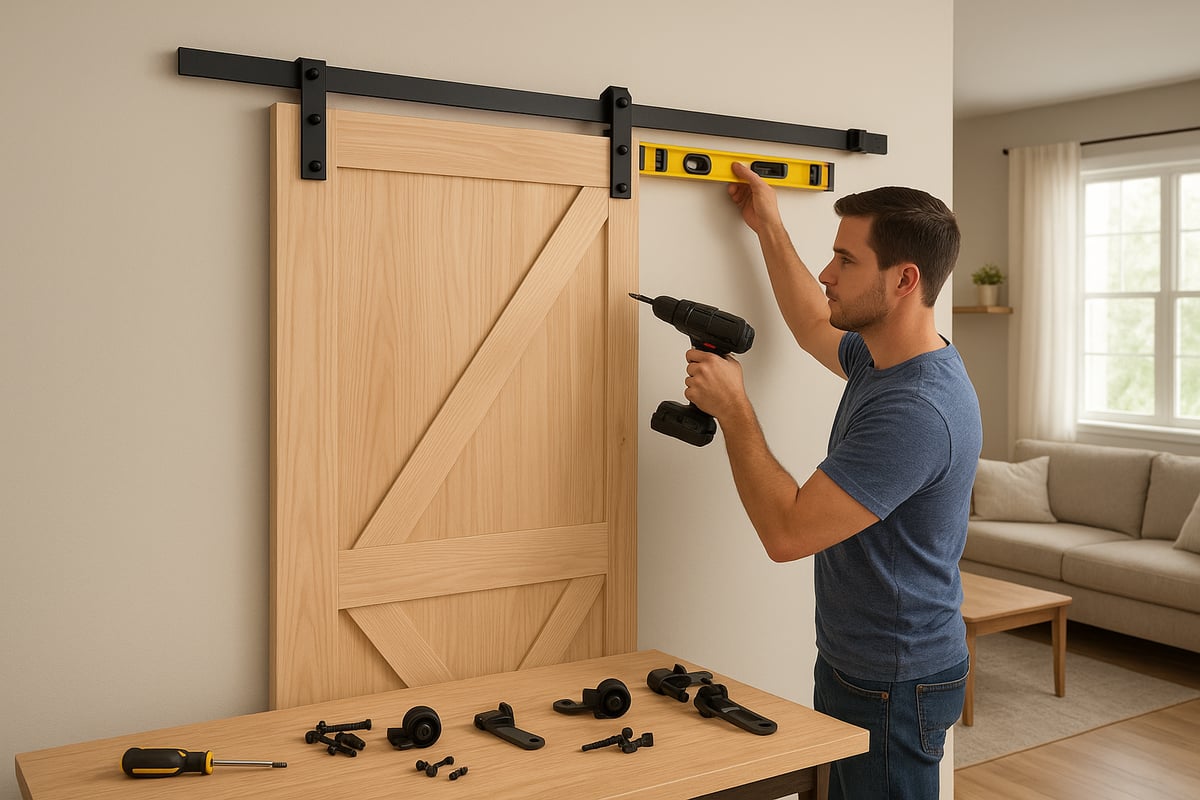Step-by-Step Installation Guide for Barn Sliding Door Track Kits