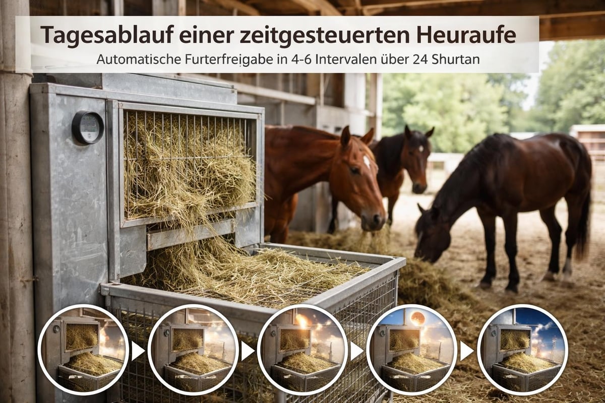 Zeitgesteuerte Fütterung