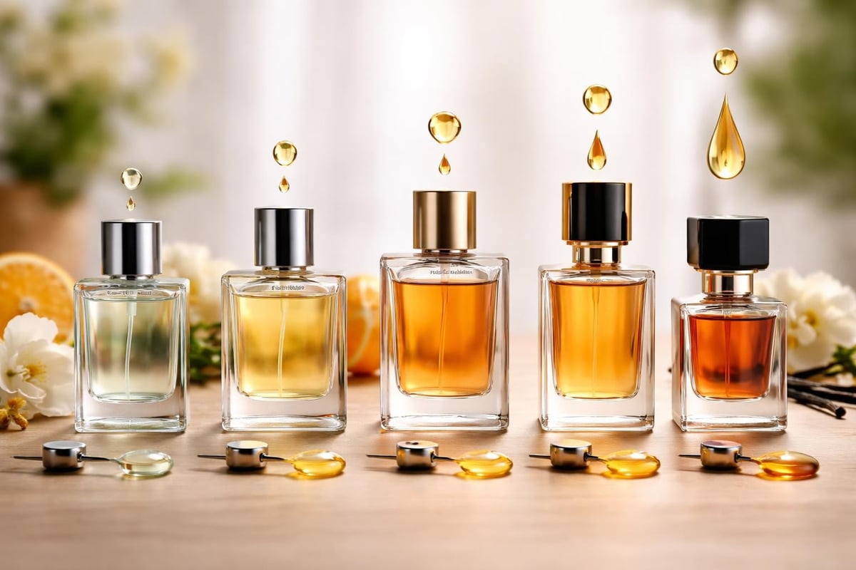 Eau de Parfum Konzentrationen