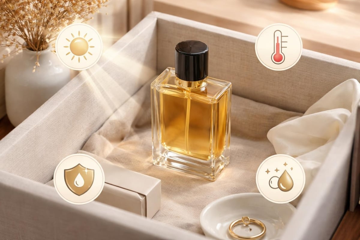 Parfum richtig lagern