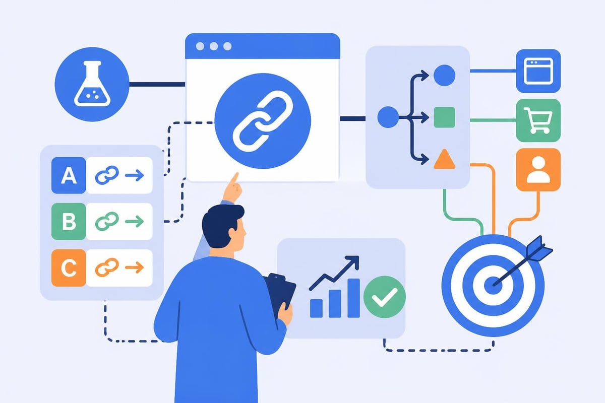 Link testing workflow