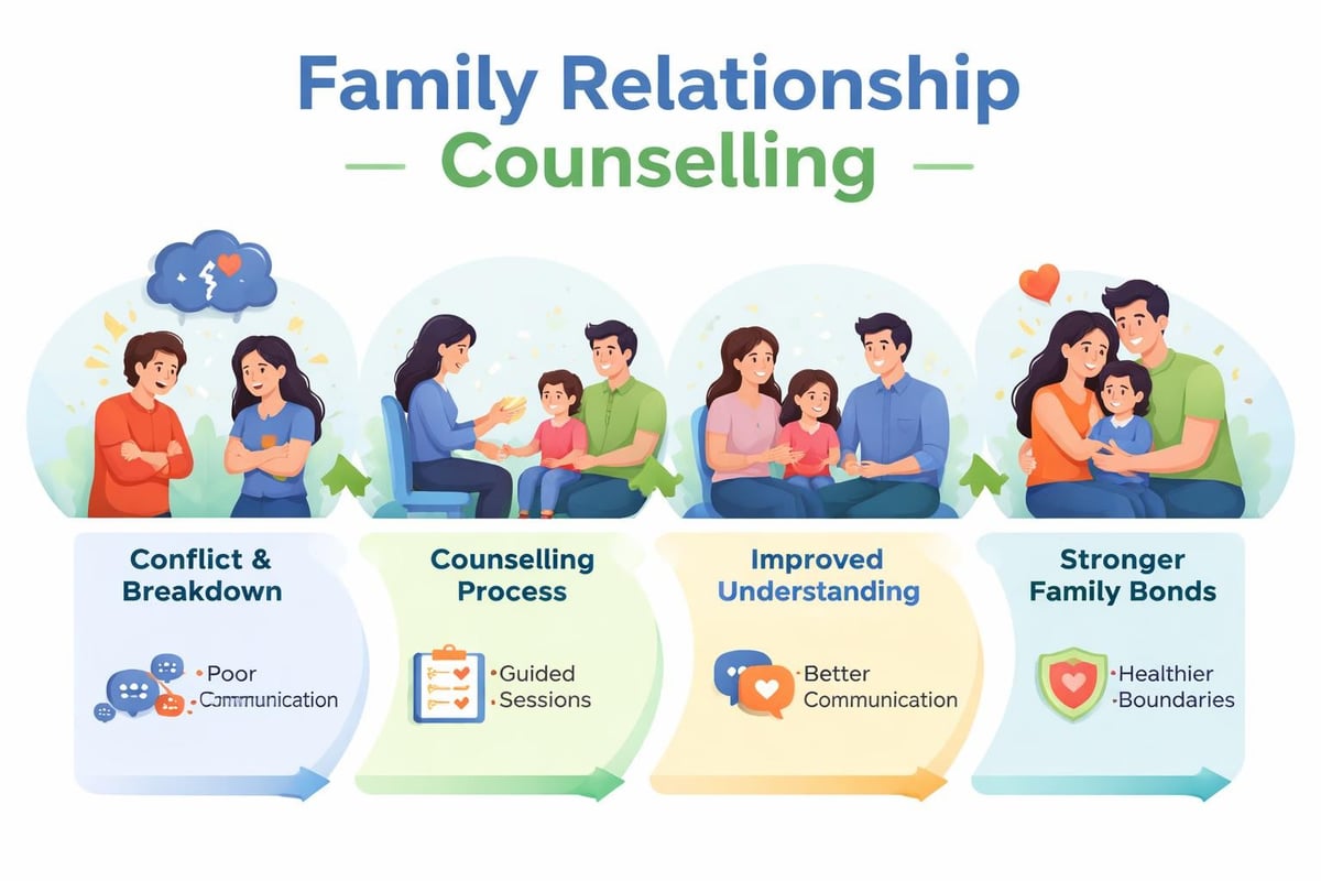 Family counselling outcomes