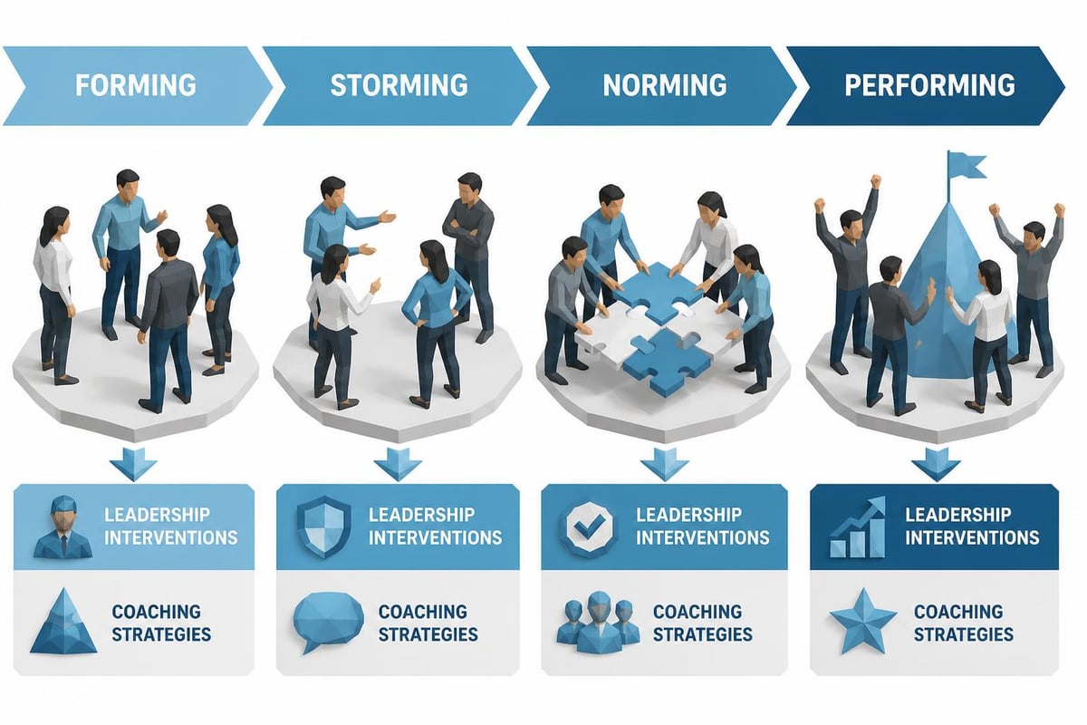 Team development stages framework