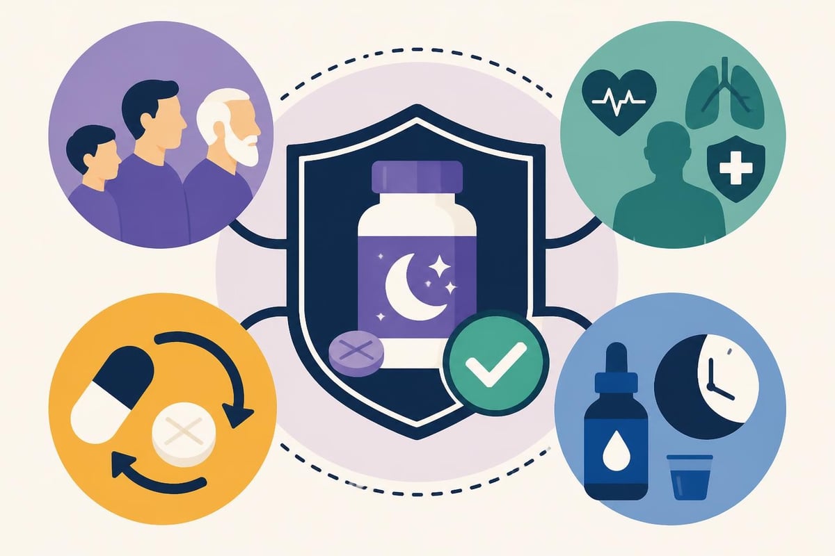 Melatonin safety considerations
