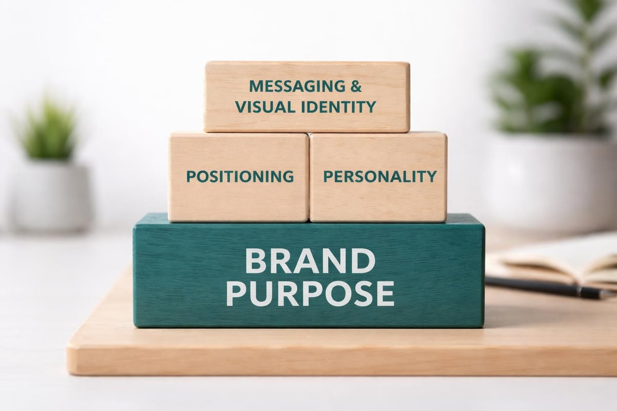 Brand architecture layers
