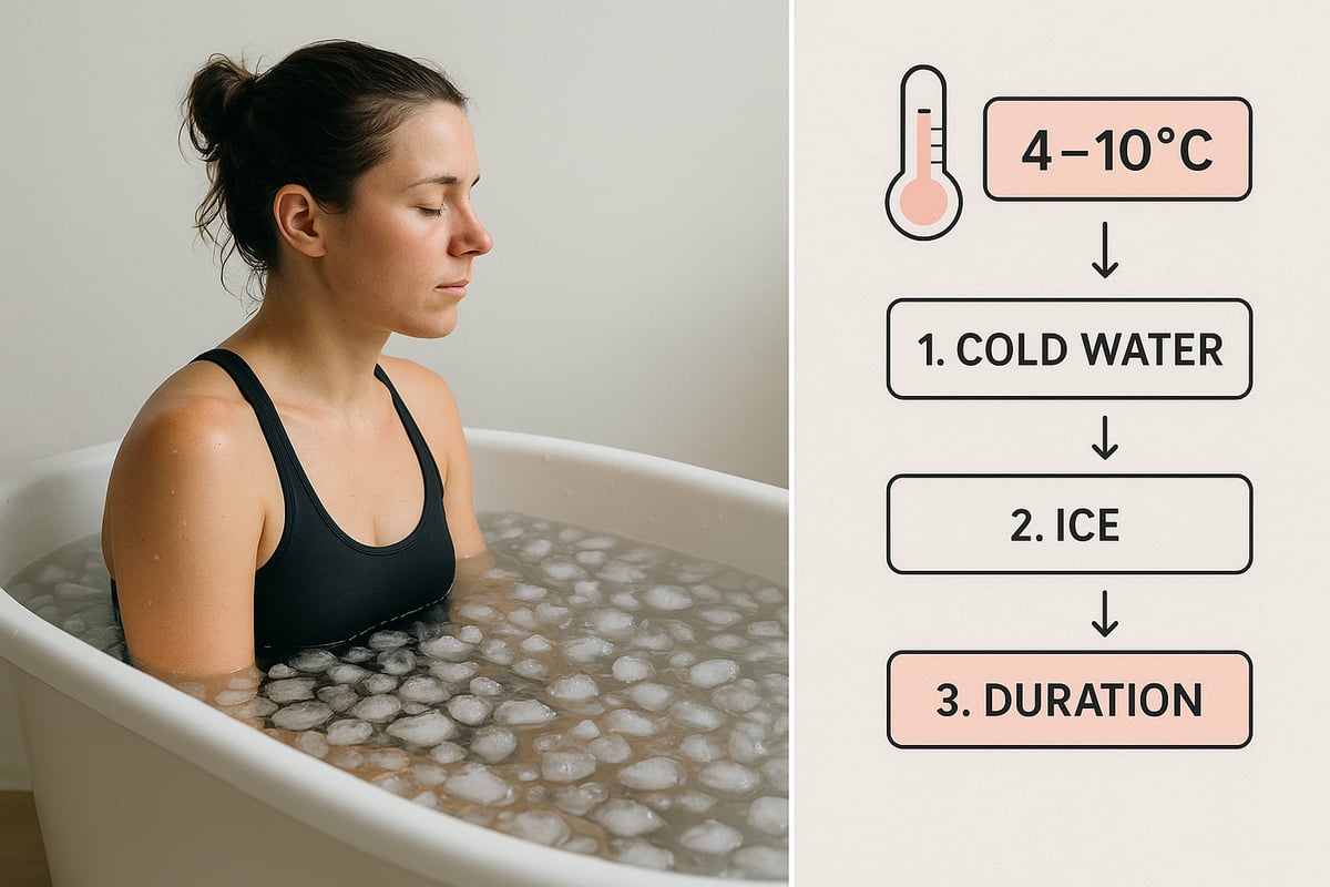 What is a classic ice bath?