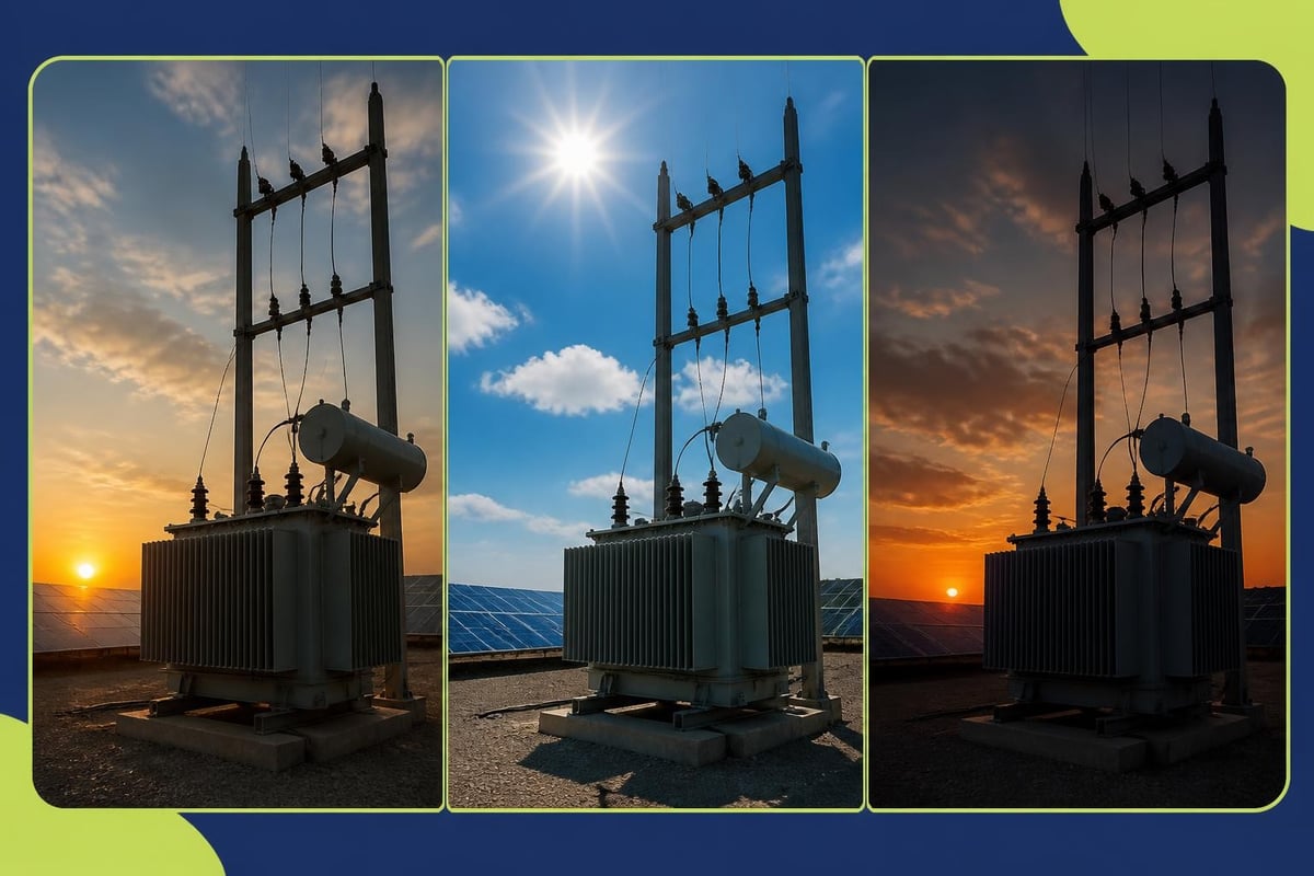Solar transformer operational cycle