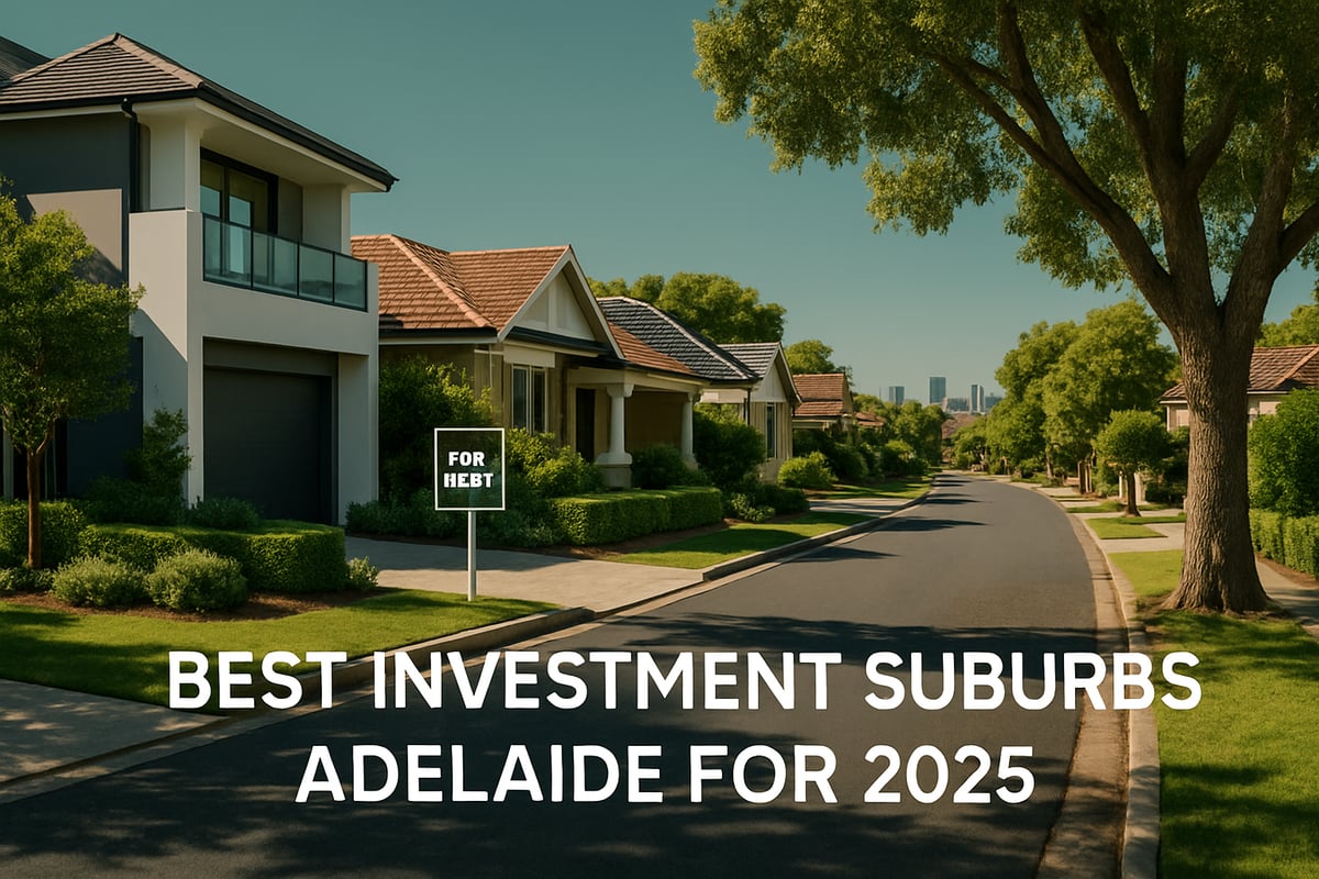 Top 10 Best Investment Suburbs in Adelaide for 2025 Growth