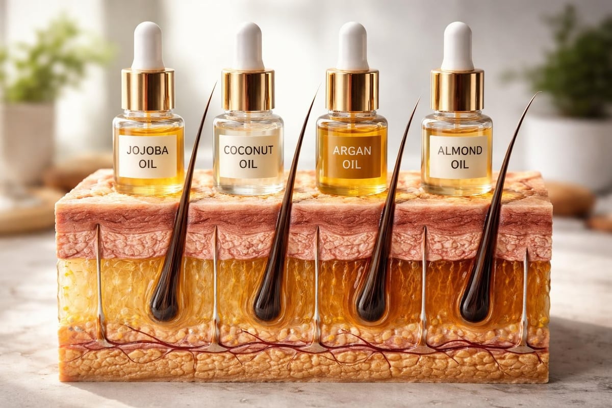 Carrier oil comparison