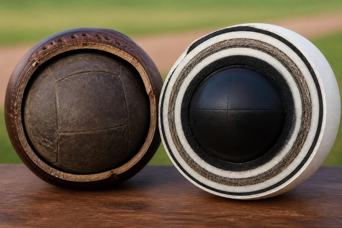 Ball construction comparison