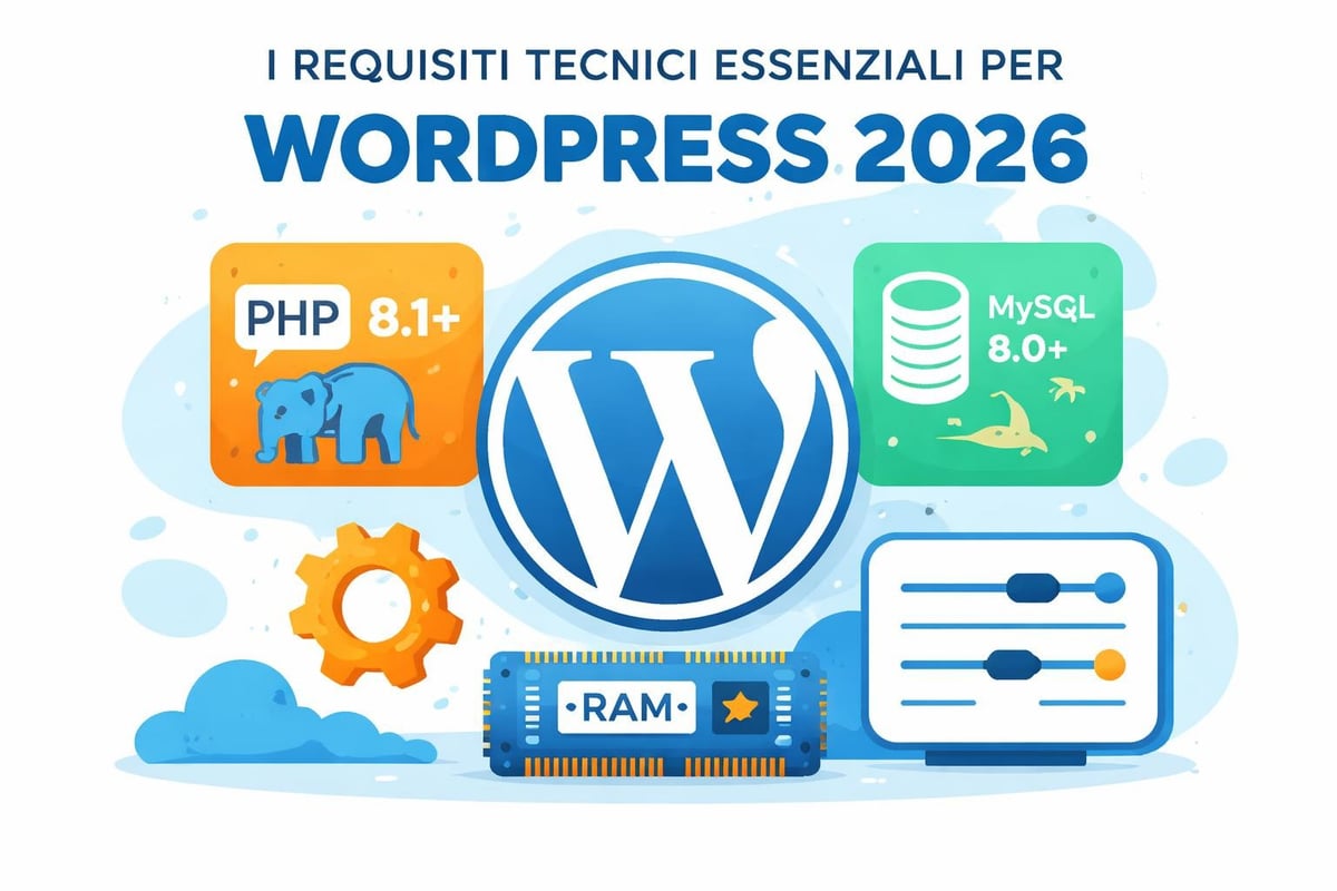 Requisiti tecnici WordPress