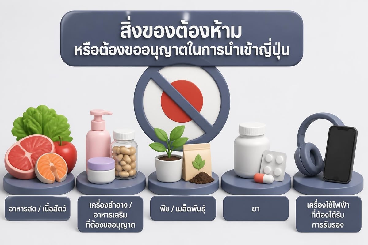 Japan customs restricted items checklist