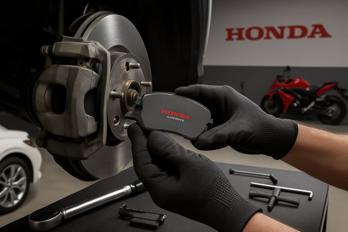 Einbauanleitung: Honda OEM Bremsbeläge richtig wechseln