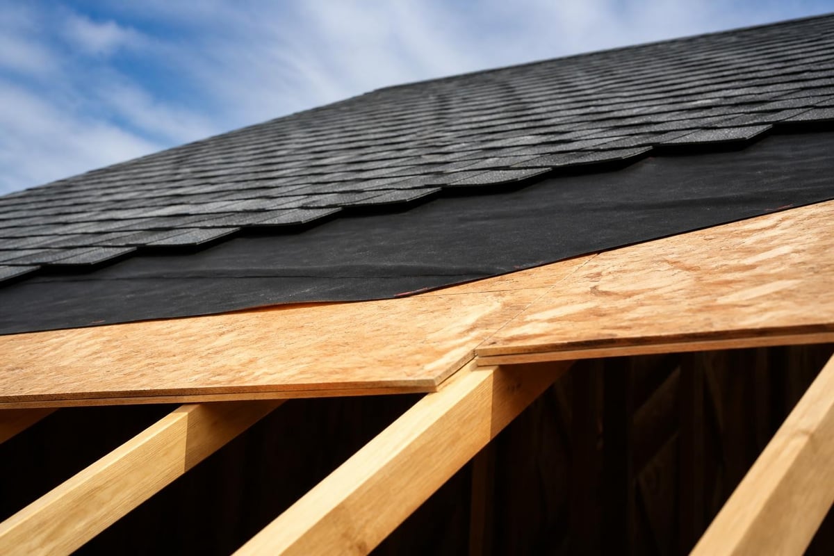 Roofing exterior protective layers
