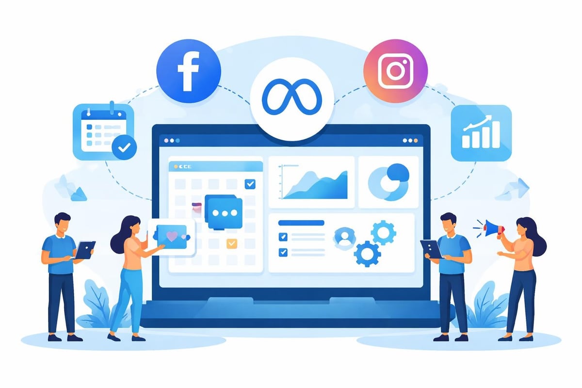Meta Business Suite dashboard