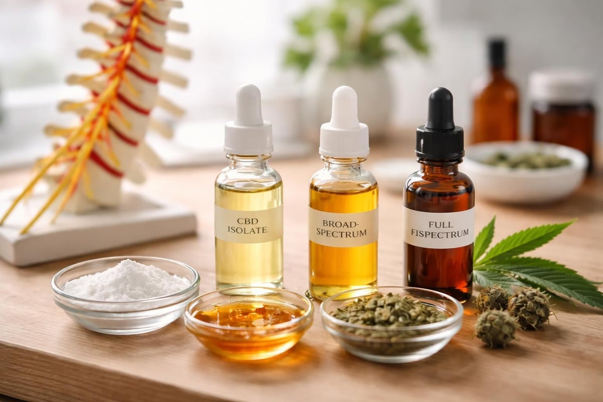 CBD product types comparison
