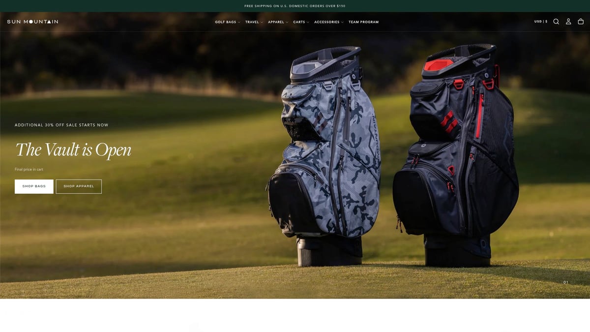 8 Essential Mens Golf Items Every Player Needs in 2026 - Sun Mountain C-130 5-Way Cart Bag