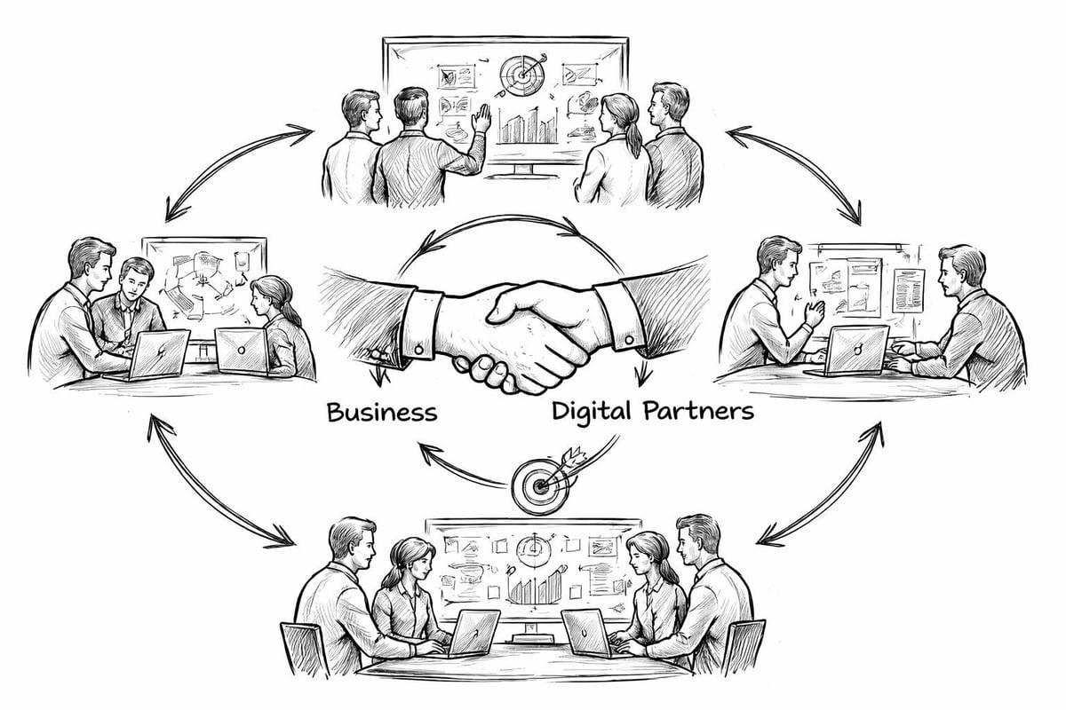 Digital partner collaboration framework