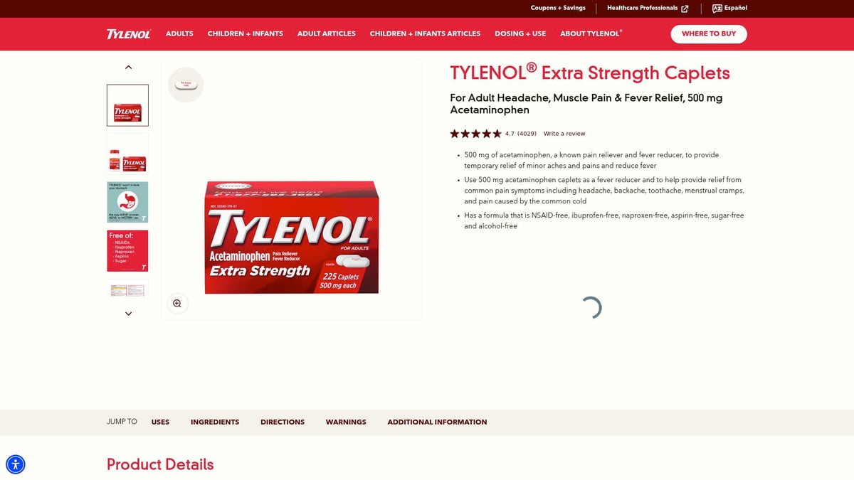 9 Essential Medicine Kit for Home Items You Need in 2026 - Pain and Fever Reducers (Acetaminophen/Ibuprofen)