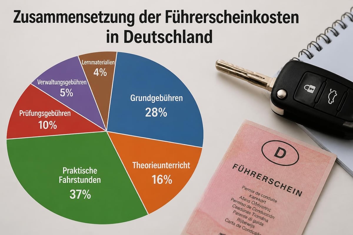 Kostenstruktur Führerschein Deutschland