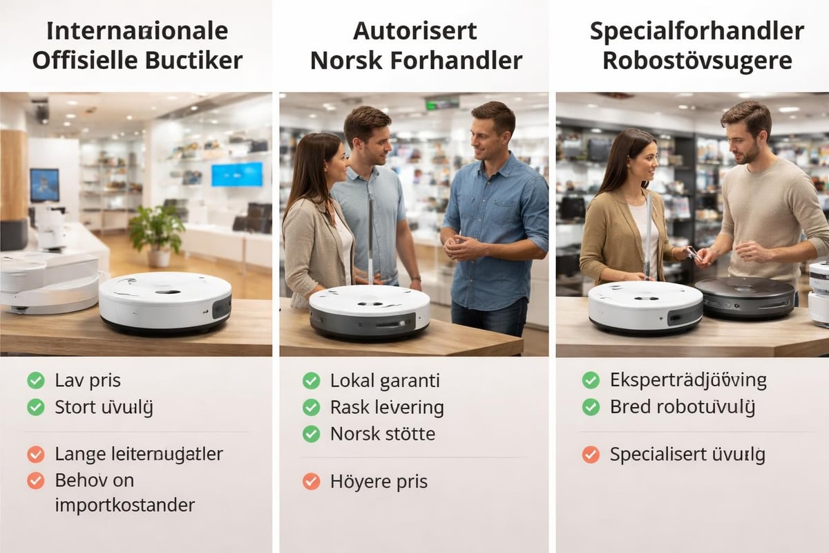 Kjøpsalternativer Xiaomi Norge