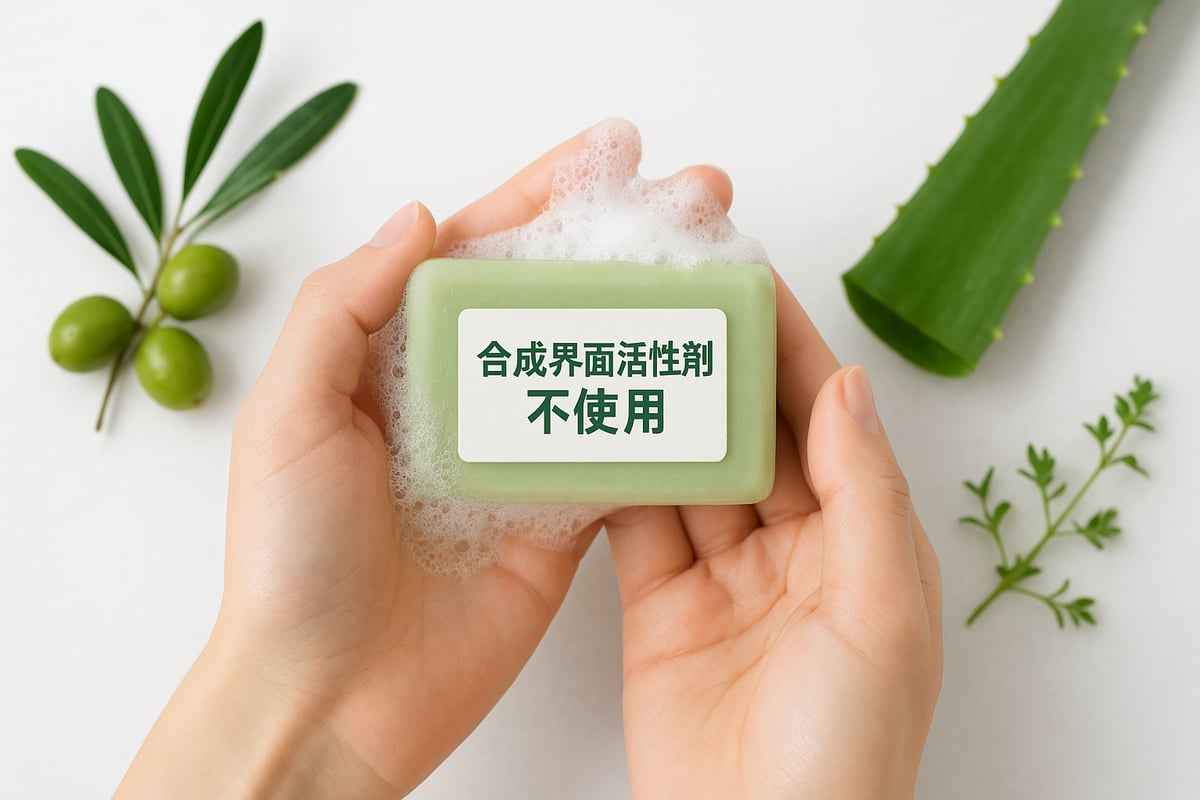 合成界面活性剤不使用洗顔石鹸とは？