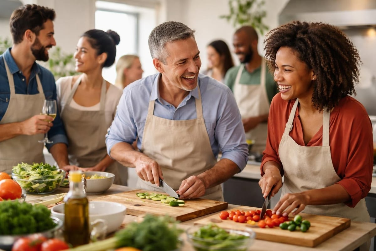 Team cooking collaboration