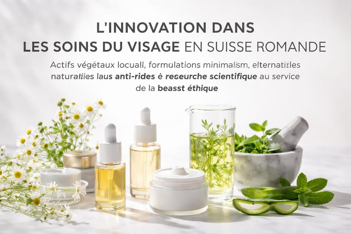 Innovation cosmétique naturelle suisse