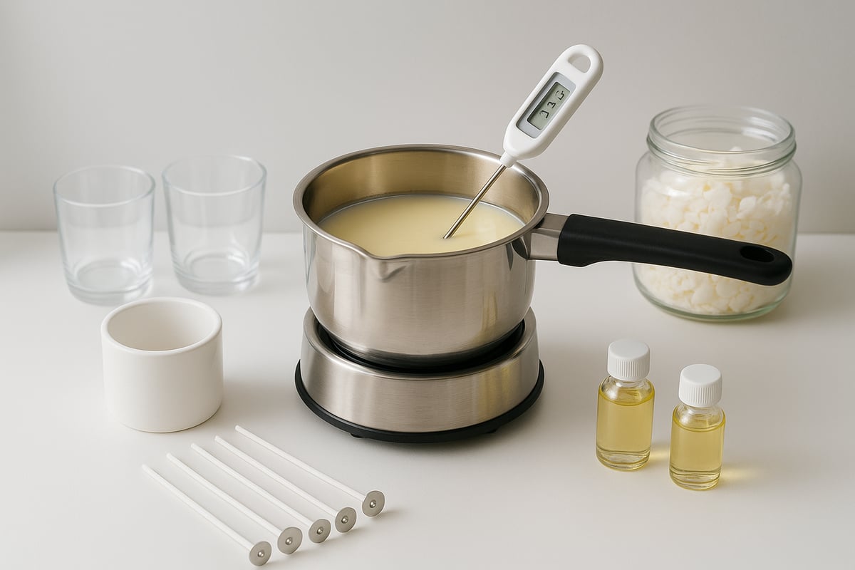 Step-by-Step Guide: How to Work with Candle Wax