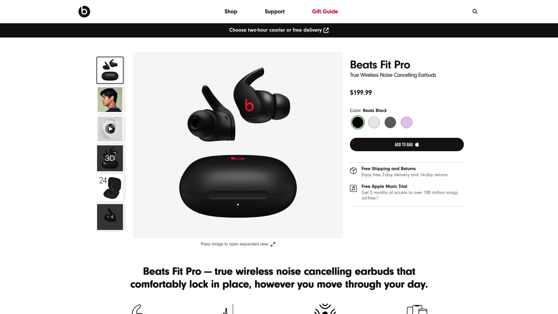 10 Best Weight Lifting Gift Ideas for Fitness Lovers 2025 - Beats Fit Pro – Wireless Earbuds for Workouts