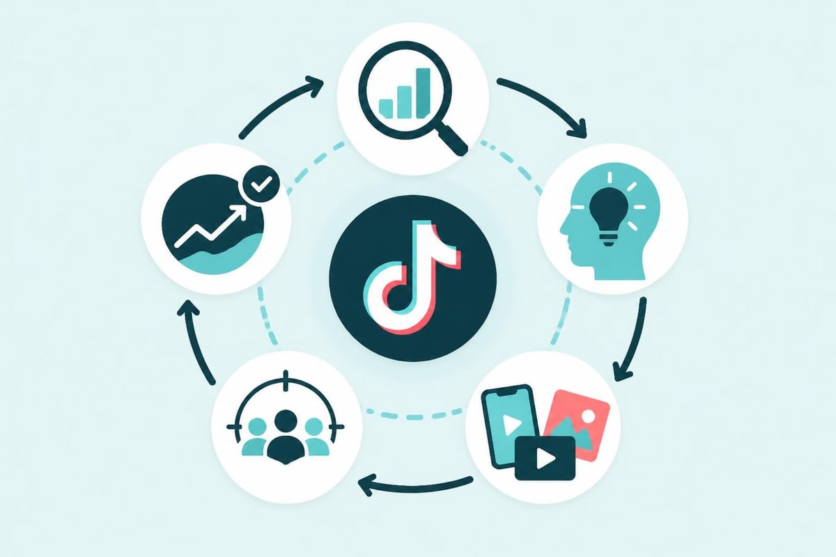 TikTok optimeringsprocess