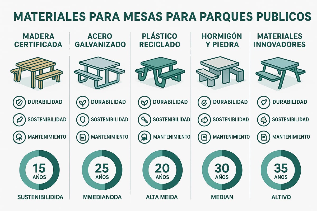 Materiales y Durabilidad: ¿Qué Mesa Elegir en 2025?