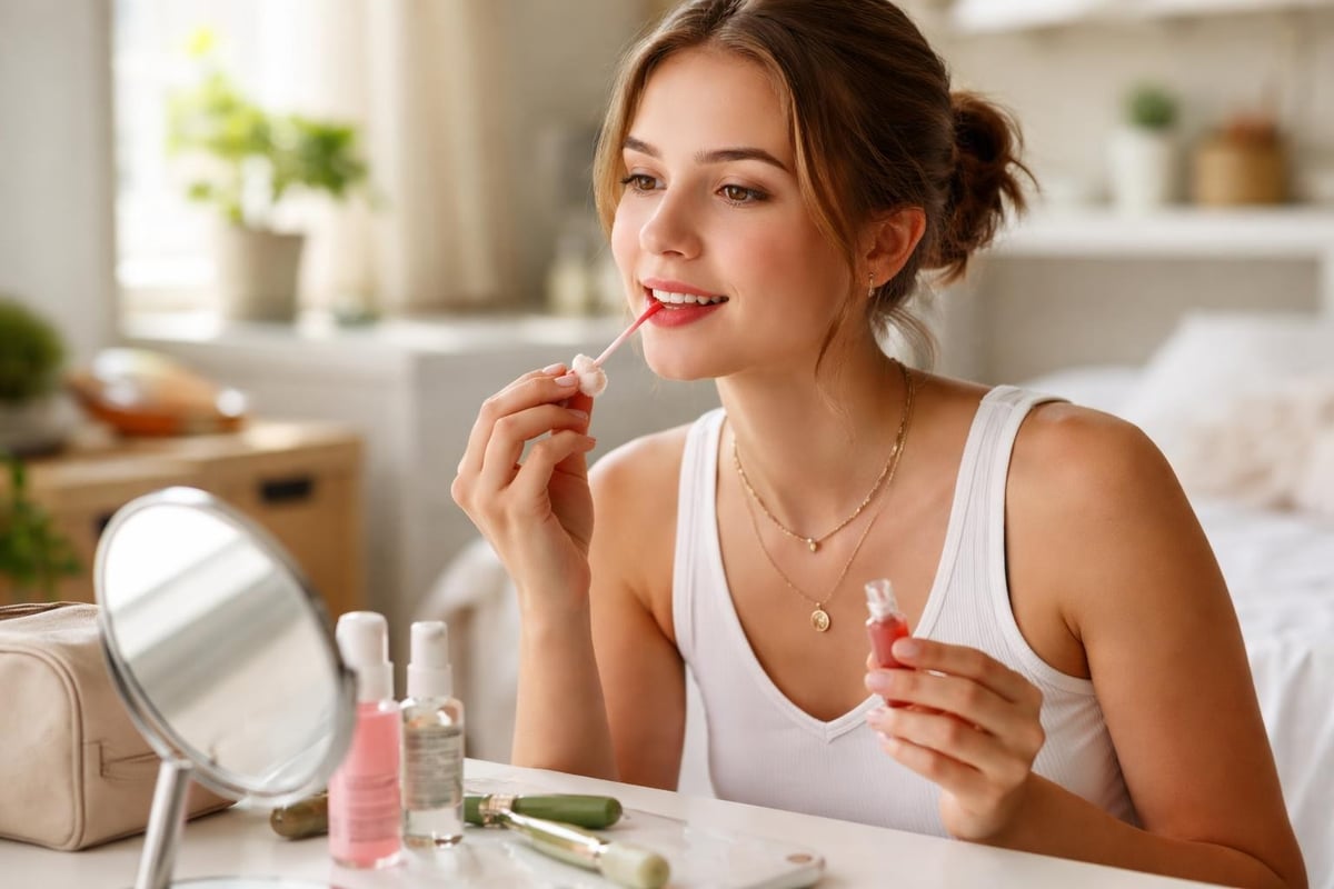 Campus-ready lip care routine