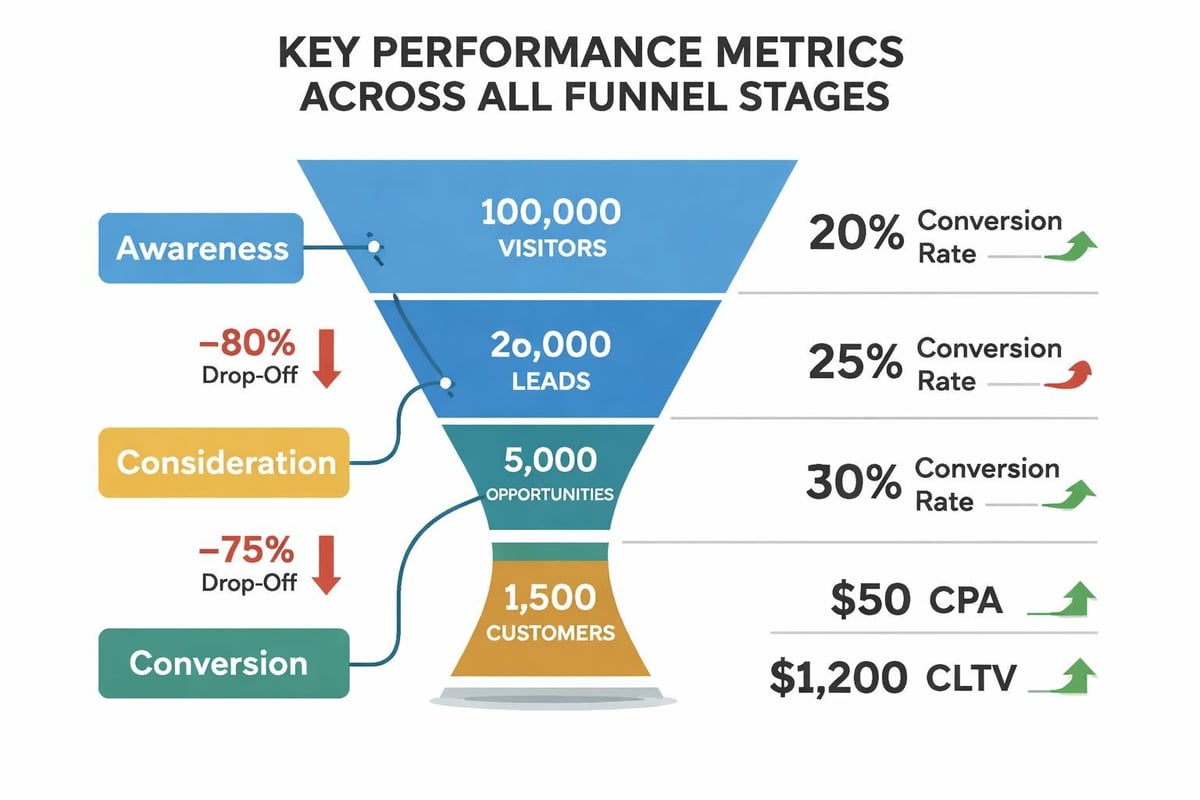 Funnel analytics dashboard