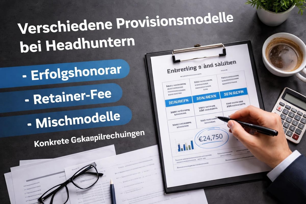 Headhunter Honorarmodelle